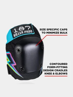 187 Killer Pads Schützer Six Pack Set Electric Bolt