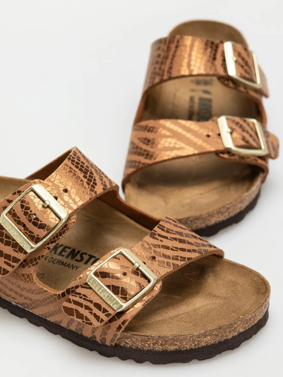 Birkenstock Arizona Animal Print Narrow Wmn Flip Flops