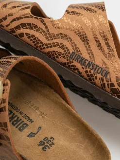 Birkenstock Arizona Animal Print Narrow Wmn Flip Flops