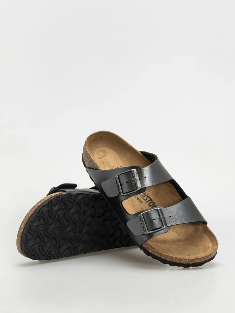 Birkenstock Arizona Birko Flor Metallic Narrow Wmn Flip Flops