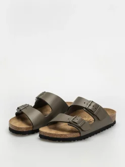 Birkenstock Arizona Natural Leather Narrow Wmn Flip Flops