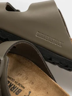 Birkenstock Arizona Natural Leather Narrow Wmn Flip Flops