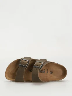 Birkenstock Arizona Oiled Leather Narrow Wmn Flip Flops