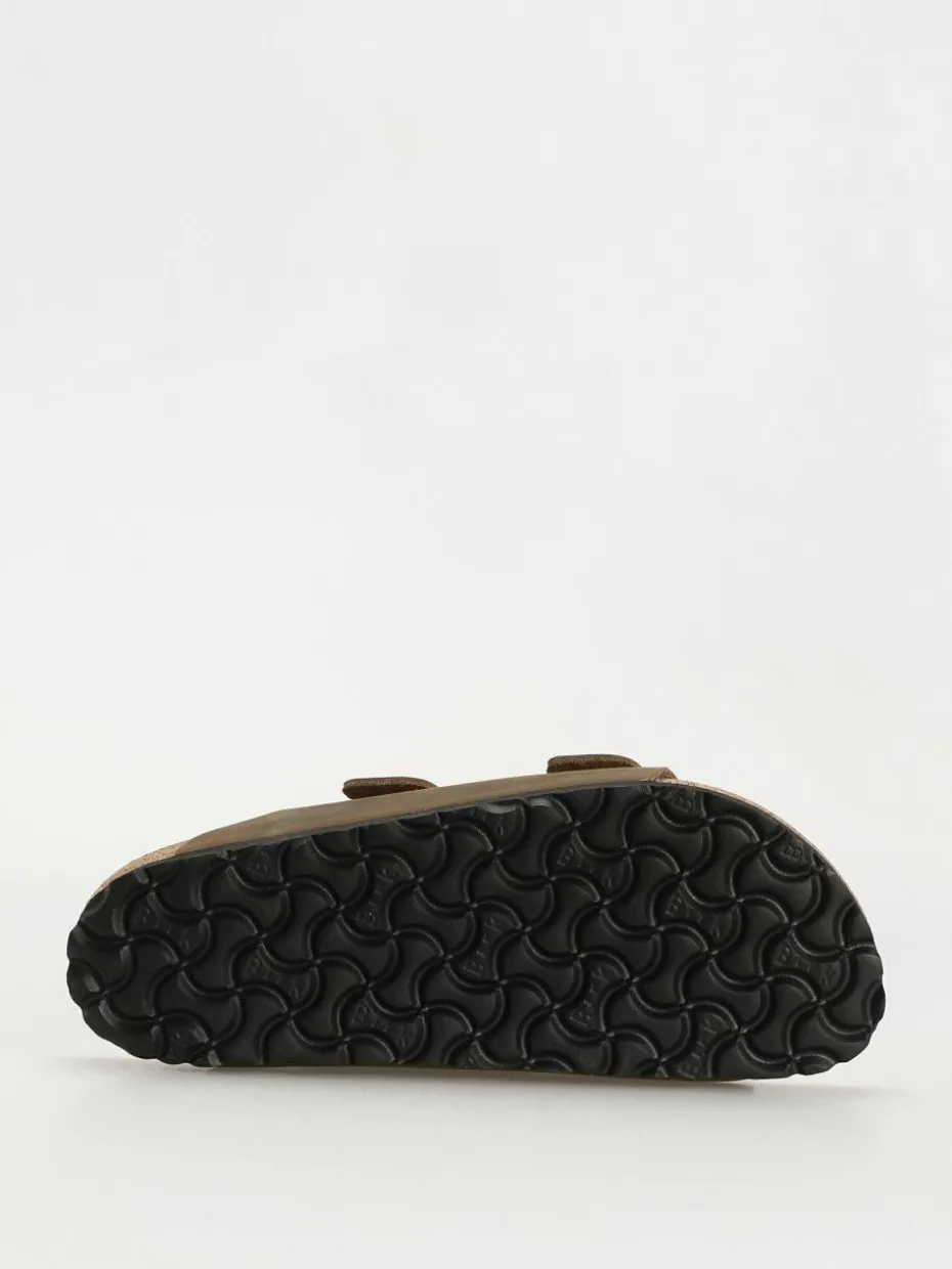 Birkenstock Arizona Oiled Leather Narrow Wmn Flip Flops