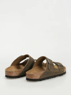 Birkenstock Arizona Oiled Leather Narrow Wmn Flip Flops