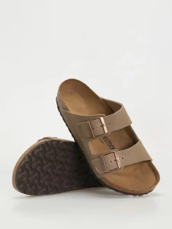 Birkenstock Arizona Oiled Leather Regular Flip Flops