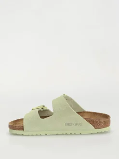 Birkenstock Arizona Suede Leather Narrow Wmn Flip Flops