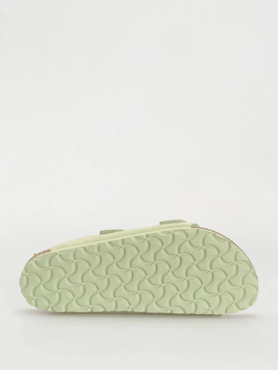 Birkenstock Arizona Suede Leather Narrow Wmn Flip Flops