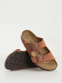 Birkenstock Arizona Suede Embossed Narrow Wmn Flip Flops