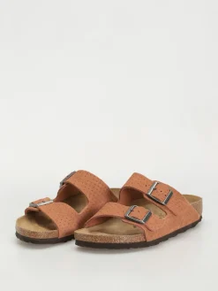 Birkenstock Arizona Suede Embossed Narrow Wmn Flip Flops