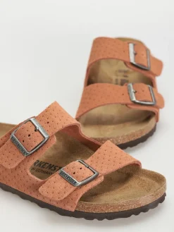 Birkenstock Arizona Suede Embossed Narrow Wmn Flip Flops