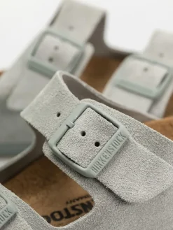 Birkenstock Arizona Suede Leather Narrow Wmn Flip Flops