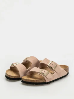 Birkenstock Arizona Suede Leather Narrow Wmn Flip Flops