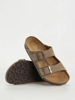 Birkenstock Arizona Suede Leather Regular Flip Flops