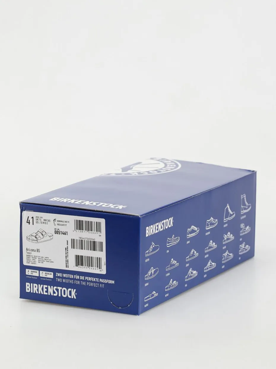Birkenstock Arizona Suede Leather Regular Flip Flops