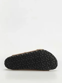 Birkenstock Arizona Suede Leather Regular Flip Flops