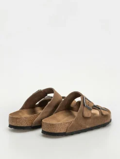 Birkenstock Arizona Suede Leather Regular Flip Flops