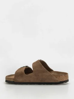 Birkenstock Arizona Suede Leather Narrow Wmn Flip Flops