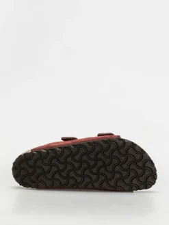 Birkenstock Arizona Suede Leather Narrow Wmn Flip Flops