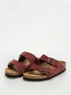 Birkenstock Arizona Suede Leather Narrow Wmn Flip Flops
