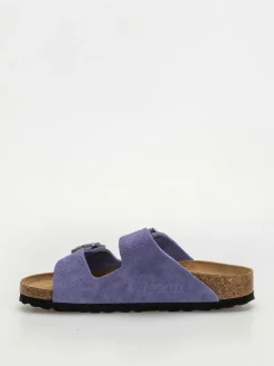Birkenstock Arizona Suede Leather Narrow Wmn Flip Flops