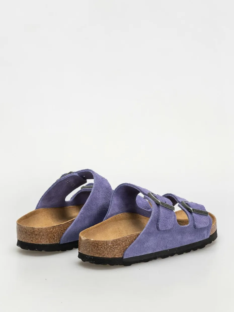Birkenstock Arizona Suede Leather Narrow Wmn Flip Flops