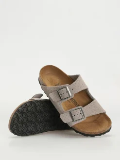 Birkenstock Arizona Suede Embossed Narrow Wmn Flip Flops