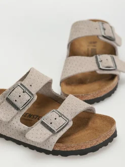 Birkenstock Arizona Suede Embossed Narrow Wmn Flip Flops