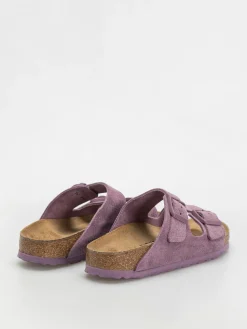 Birkenstock Arizona Suede Leather Narrow Wmn Flip Flops