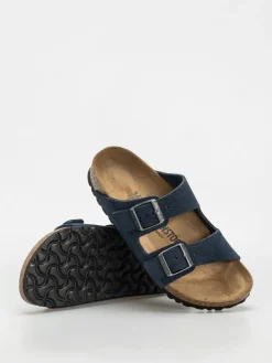 Birkenstock Arizona Suede Leather Narrow Wmn Flip Flops