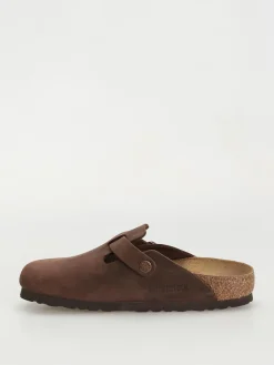 Birkenstock Boston Oiled Leather Narrow Wmn Flip Flops