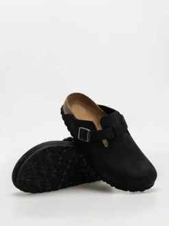 Birkenstock Boston Oiled Leather Narrow Wmn Flip Flops