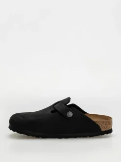 Birkenstock Boston Oiled Leather Narrow Wmn Flip Flops