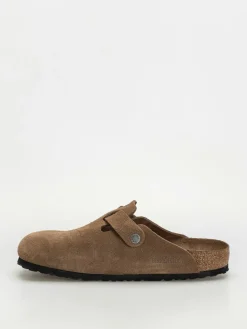 Birkenstock Boston SFB Suede Leather Regular Flip Flops