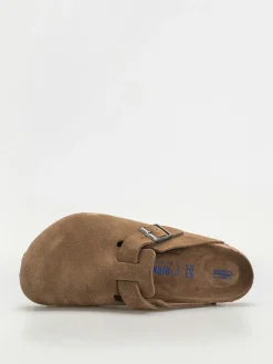 Birkenstock Boston SFB Suede Leather Regular Flip Flops