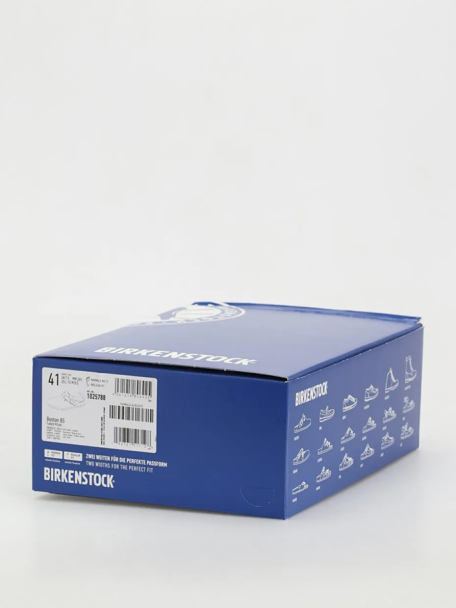 Birkenstock Boston Suede Leather Regular Flip Flops