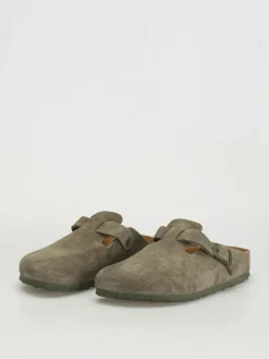 Birkenstock Boston Suede Narrow Pantoletten Wmn
