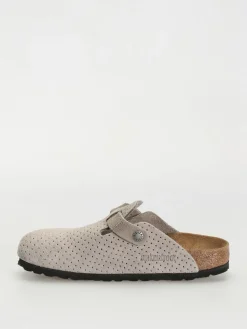 Birkenstock Boston Suede Embossed Narrow Wmn Flip Flops