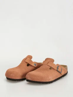 Birkenstock Boston Suede Embossed Narrow Wmn Flip Flops