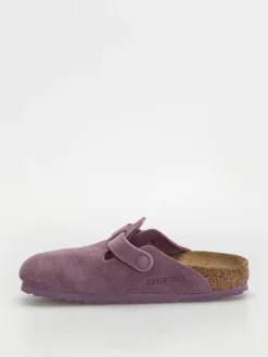 Birkenstock Boston Suede Leather Narrow Wmn Flip Flops