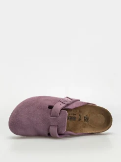 Birkenstock Boston Suede Leather Narrow Wmn Flip Flops