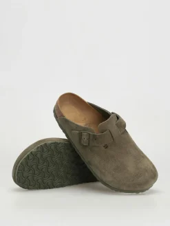 Birkenstock Boston Suede Regular Pantoletten