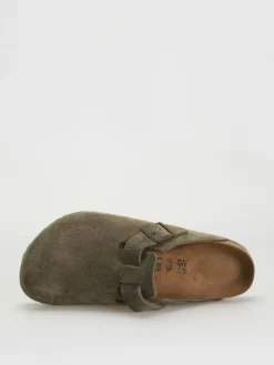 Birkenstock Boston Suede Regular Pantoletten