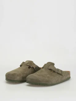 Birkenstock Boston Suede Regular Pantoletten