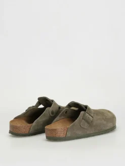Birkenstock Boston Suede Regular Pantoletten