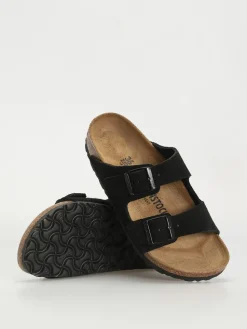 Birkenstock Flip Flops Arizona Suede Leather Narrow Wmn