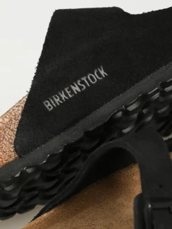 Birkenstock Flip Flops Arizona Suede Leather Narrow Wmn