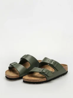 Birkenstock Flip Flops Arizona Natural Leather Narrow Wmn