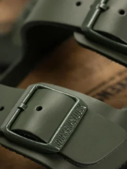 Birkenstock Flip Flops Arizona Natural Leather Narrow Wmn