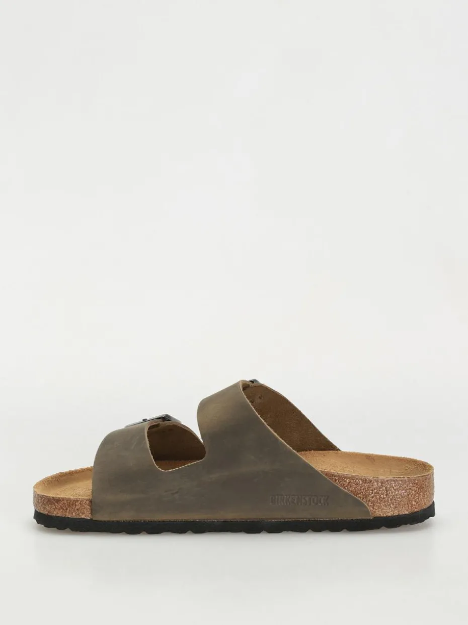 Birkenstock Flip Flops Arizona Oiled Leather Regular